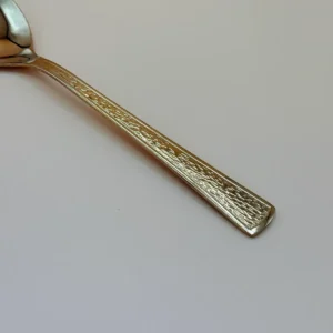 12-Piece Stainless Steel Gold Flatware Set