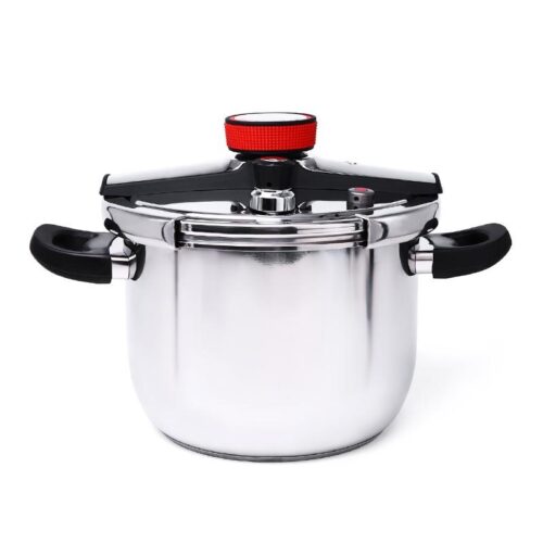 304-stainless-steel-household-pressure-cooker-with-6-in-1-safety-system 304 Stainless Steel Household Pressure Cooker