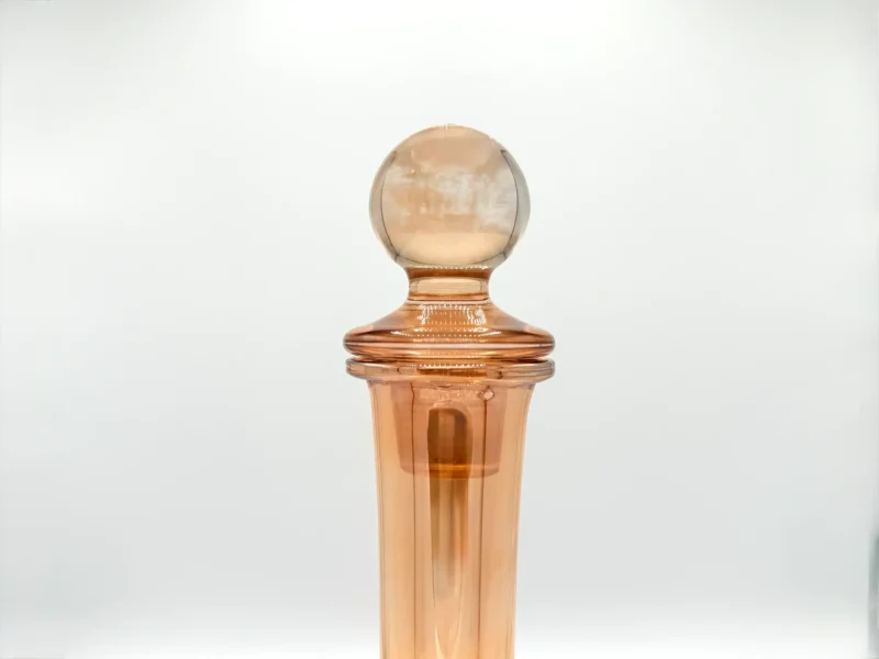 61oz Amber Glass Carafe Pitcher Set with Stopper and 6 Tumblers (1.8L + 410ml)