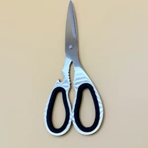 Modern Stainless Steel Knife Set with Block, 7-Piece Kitchen Set with Storage Stand