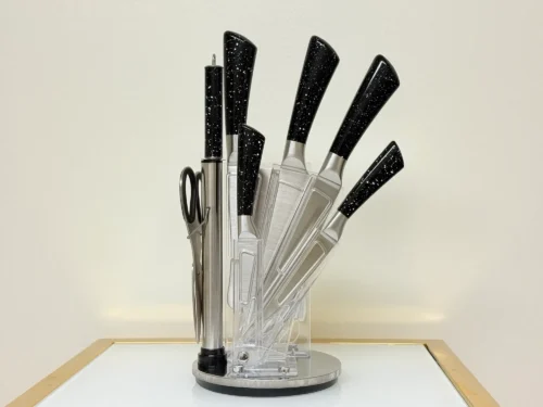 8-piece-kitchen-knife-set-black-galaxy-handles 8-piece kitchen knife set with black galaxy handles