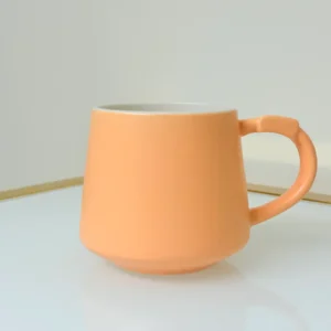 Ceramic Mug Set - 4 Pack Matte Pastel Mugs