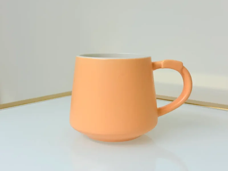Ceramic Mug Set - 4 Pack Matte Pastel Mugs
