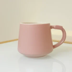 Ceramic Mug Set - 4 Pack Matte Pastel Mugs