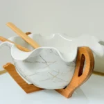 ceramic salad bowl set