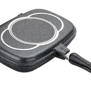 Die Casting Double Grill Pan – 12.6 in, Non-Stick