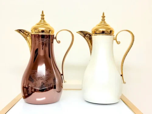 elegant-thermal-coffee-carafe-with-gold-handle-1-l Elegant Thermal Coffee Carafe with Gold Handle