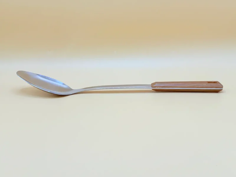 premium-7-piece-stainless-steel-kitchen-utensil-set-heat-resistant-dishwasher-safe-countertop-stand-3 7-Piece Stainless Steel Kitchen Utensil Set with Faux Wood-Textured Handle - Light Brown, Brown, Black