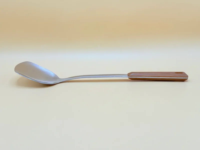 premium-7-piece-stainless-steel-kitchen-utensil-set-heat-resistant-dishwasher-safe-countertop-stand-4 7-Piece Stainless Steel Kitchen Utensil Set with Faux Wood-Textured Handle - Light Brown, Brown, Black