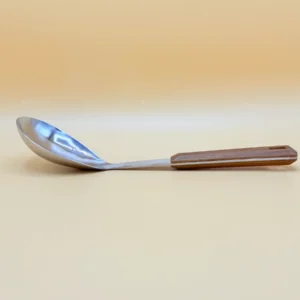 premium-7-piece-stainless-steel-kitchen-utensil-set-heat-resistant-dishwasher-safe-countertop-stand-5 7-Piece Stainless Steel Kitchen Utensil Set with Faux Wood-Textured Handle - Light Brown, Brown, Black