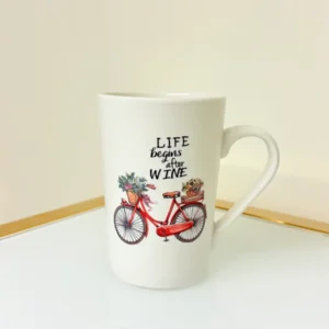 Set of 4 Inspirational Ceramic Coffee and Tea Mugs 12 fl oz