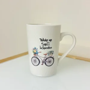 Set of 4 Inspirational Ceramic Coffee and Tea Mugs 12 fl oz