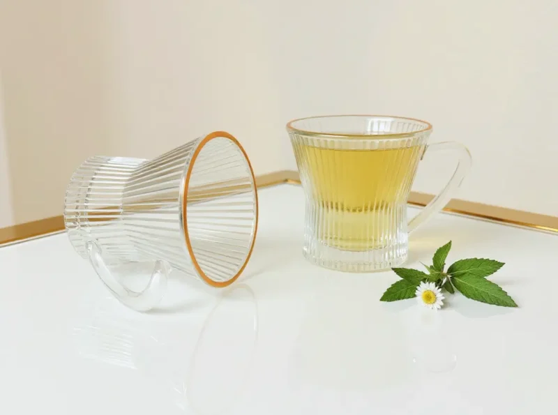 glass tea cups