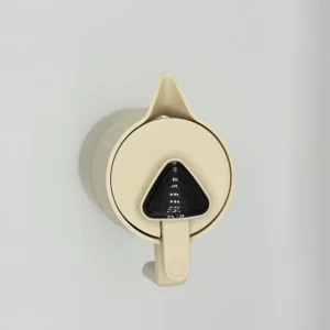 68oz Stainless Steel Thermal Carafe with Temperature Display - Dark Blue & Beige (2L)