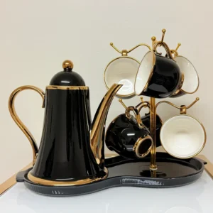 8-piece-ceramic-tea-set-gold-trim
