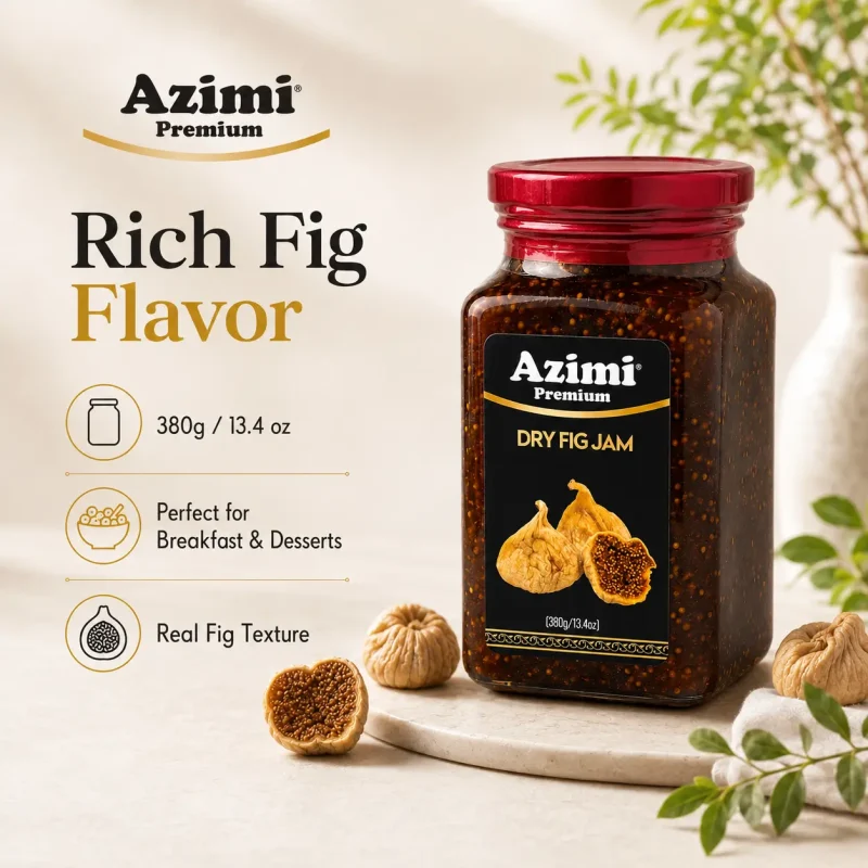 azimi-premium-dry-fig-jam-rich-flavor Azimi Premium dry fig jam with rich flavor and serving details