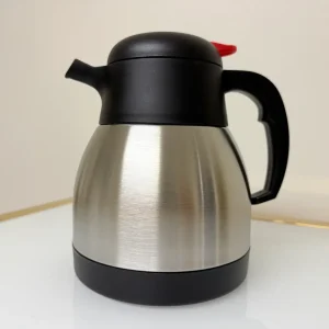 stainless-steel-vacuum-insulated-thermal-carafe-handle-33floz stainless steel vacuum insulated thermal carafe