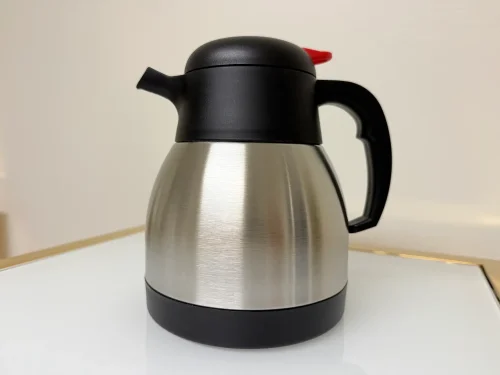 stainless-steel-vacuum-insulated-thermal-carafe-handle-33floz stainless steel vacuum insulated thermal carafe