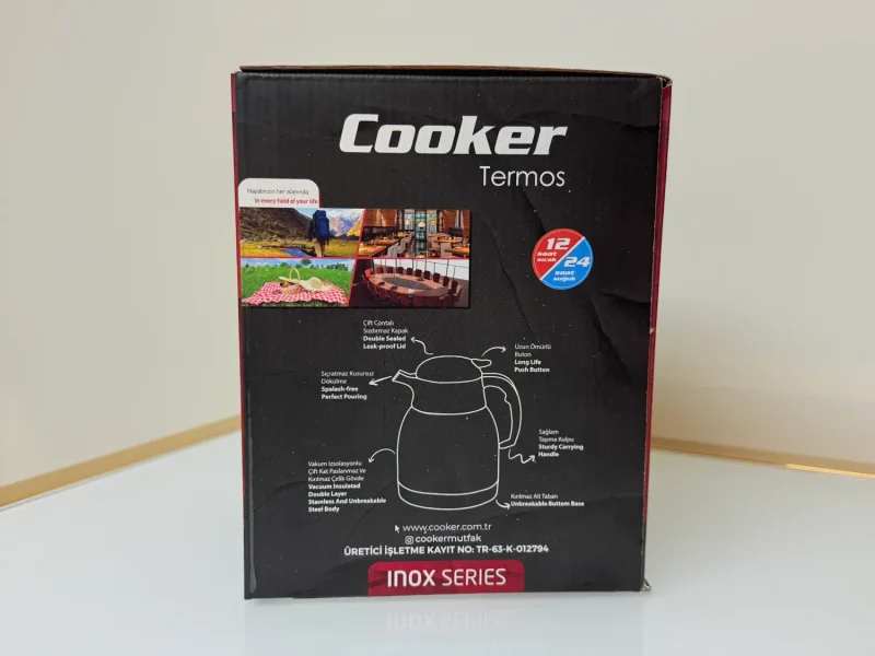 stainless-steel-vacuum-insulated-thermal-carafe-handle-33floz-box Stainless Steel Vacuum Insulated Thermal Carafe With Handle 33 fl oz