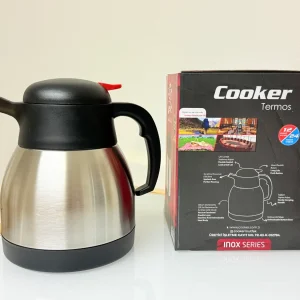 stainless-steel-vacuum-insulated-thermal-carafe-handle-33floz-box-side Stainless Steel Vacuum Insulated Thermal Carafe With Handle 33 fl oz