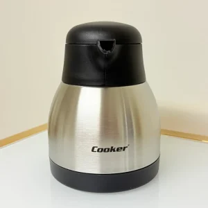 stainless-steel-vacuum-insulated-thermal-carafe-handle-33floz-front Stainless Steel Vacuum Insulated Thermal Carafe With Handle 33 fl oz