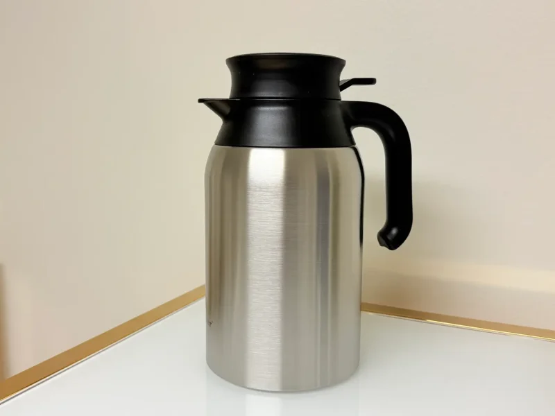stainless steel vacuum insulated thermal carafe
