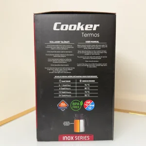 Stainless Steel Vacuum Insulated Thermal Carafe With Handle 67 fl oz