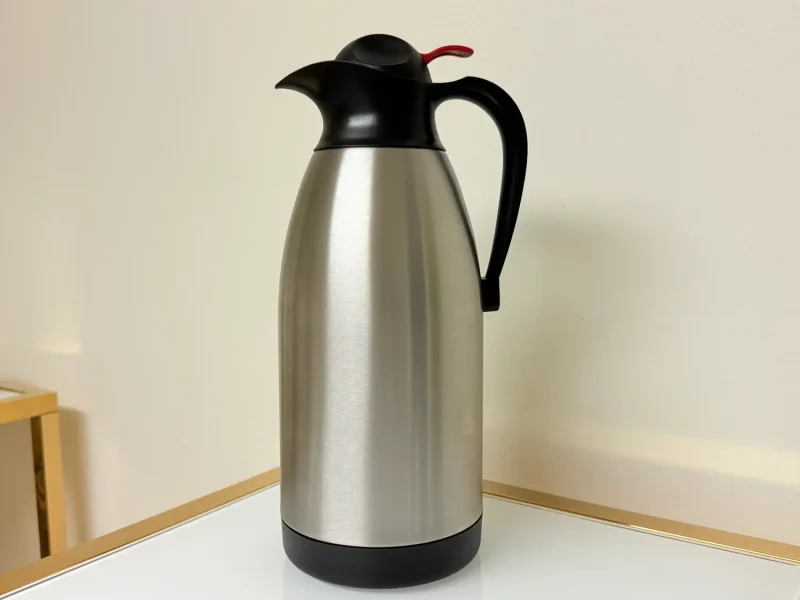 stainless steel vacuum insulated thermal carafe