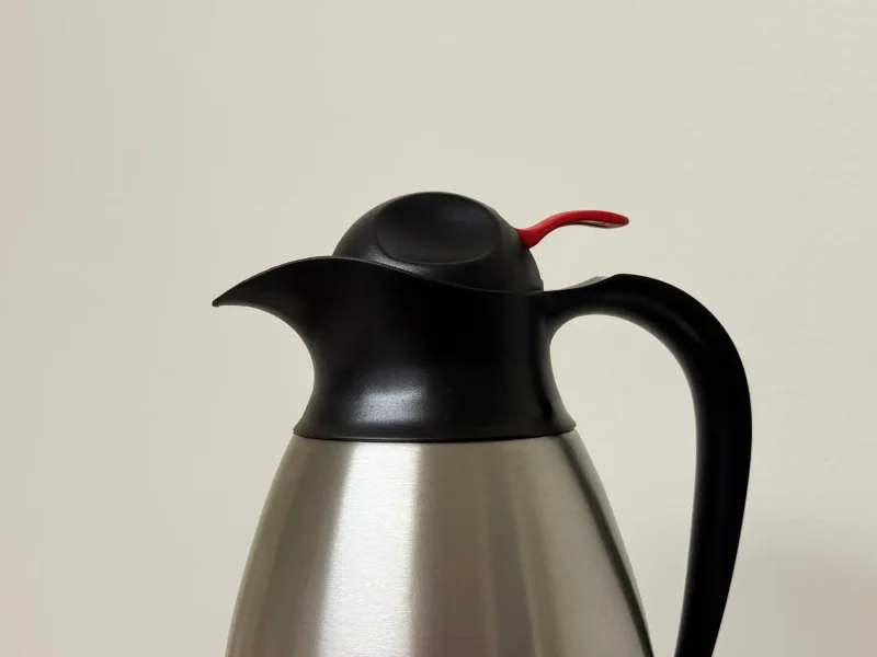 Stainless Steel Vacuum Insulated Thermal Carafe With Handle 84 fl oz