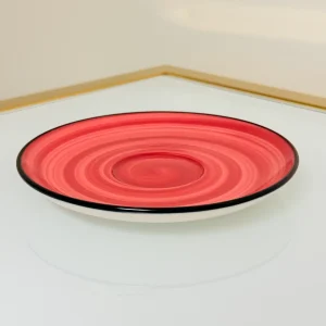 IMG_2842 Set of 6 Ceramic Coffee and Tea Cups With Saucers 6 fl oz