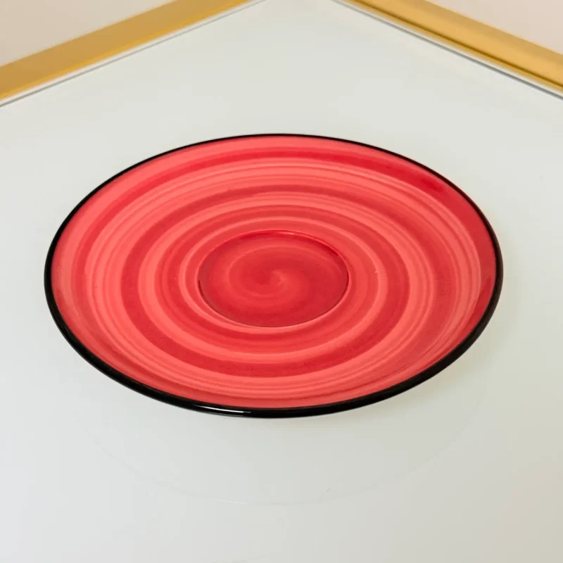 IMG_2843 Set of 6 Ceramic Coffee and Tea Cups With Saucers 6 fl oz