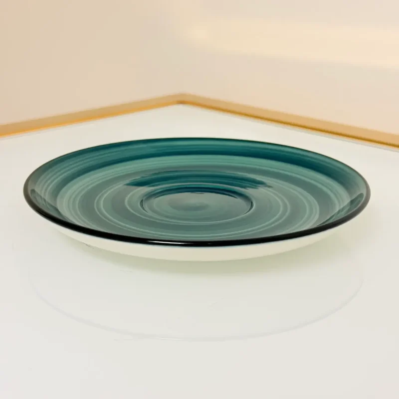 IMG_2845 Set of 6 Ceramic Coffee and Tea Cups With Saucers 6 fl oz