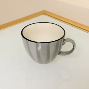 IMG_2851 Set of 6 Ceramic Coffee and Tea Cups With Saucers 6 fl oz