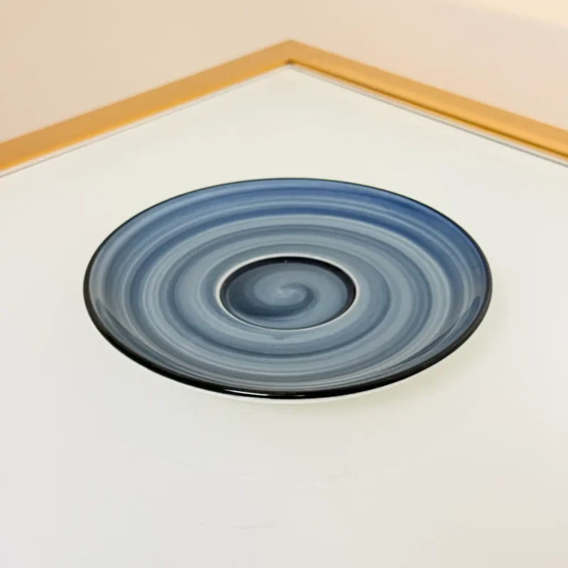 IMG_2857 Set of 6 Ceramic Coffee and Tea Cups With Saucers 6 fl oz