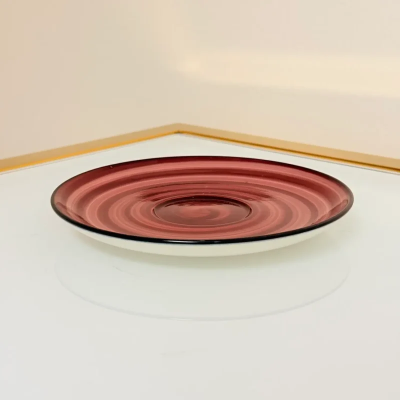 IMG_2870 Set of 6 Ceramic Coffee and Tea Cups With Saucers 6 fl oz