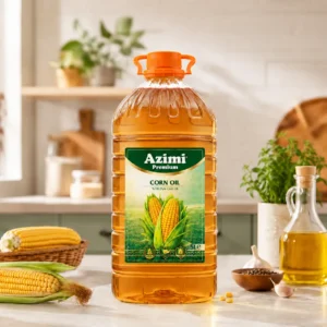 azimi-premium-5l-corn-oil-corn-kitchen-display Azimi 100% Pure Corn Cooking Oil, Cholesterol Free, 5 Liter (169 Fl Oz)